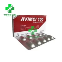 Avimci 100mg Armephaco (viên) - Thuốc hỗ trợ điều trị nhiễm khuẩn hiệu quả